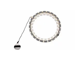 Cerc gimnastica Hula Hoop Smart, gri