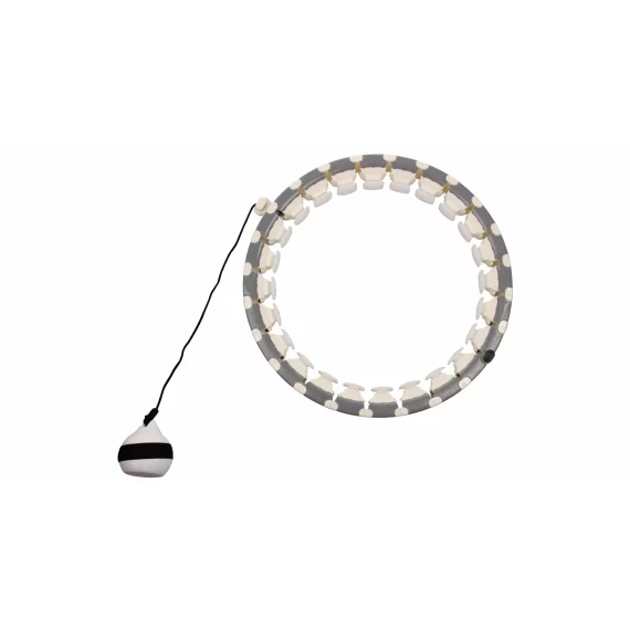 Cerc gimnastica Hula Hoop Smart, gri