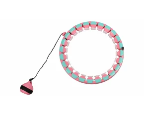 Cerc gimnastica Hula Hoop Smart, roz