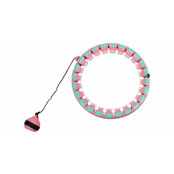 Cerc gimnastica Hula Hoop Smart, roz