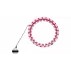 Cerc gimnastica Hula Hoop Smart, roz inchis