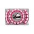 Cerc gimnastica Hula Hoop Smart, roz inchis