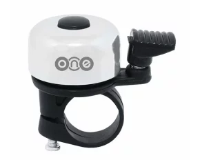 Claxon bicicleta Mini alb