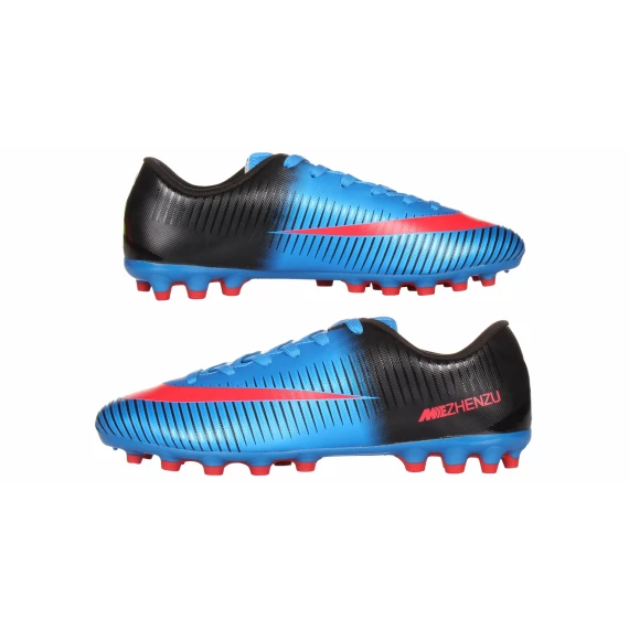 Cleats Man pantofi de fotbal, albastru