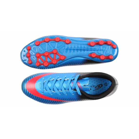 Cleats Man pantofi de fotbal, albastru