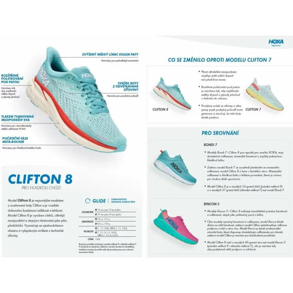 Clifton 8 BFPA pantofi pentru barbati