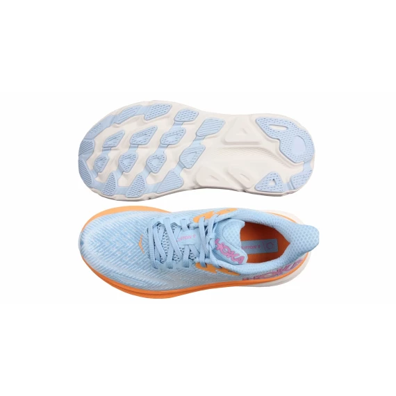 Clifton 9 W incaltaminte pentru femei, albastru deschis