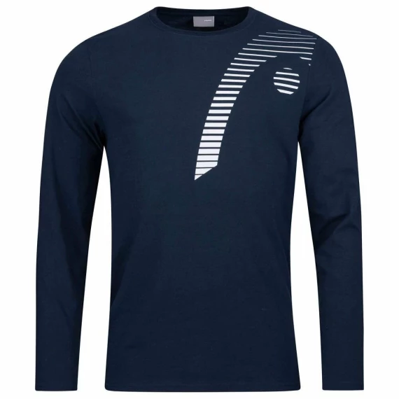 Club 22 Cliff LS bluza barbati, albastru inchis