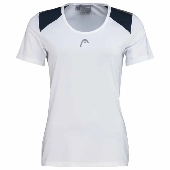 Club 22 Tech tricou femei,alb-albastru inchis