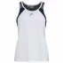 Club 22 tricou fete, alb-albastru inchis