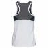 Club 22 tricou fete, alb-albastru inchis