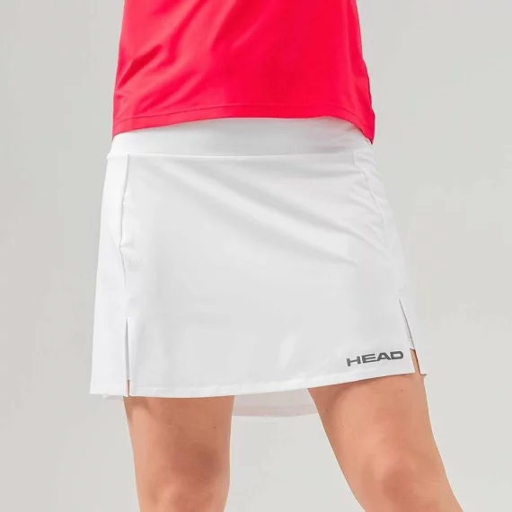 Club Basic Skort fusta sport femei, alb