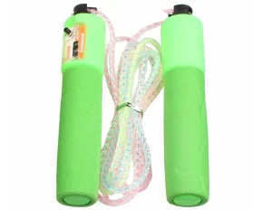 Coarda sarituri cu contor, lungime ajustabila JR 33 verde