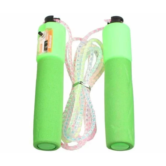 Coarda sarituri cu contor, lungime ajustabila JR 33 verde