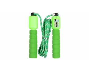 Coarda sarituri cu contor, lungime ajustabila JR 34 verde