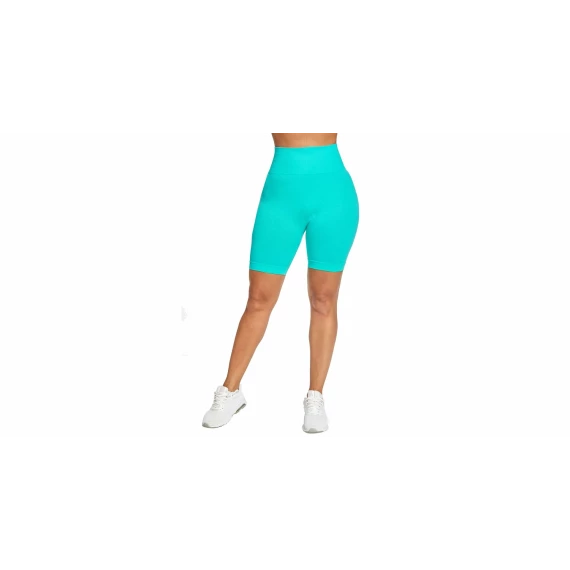 Colanti scurti Yoga Fixed aqua