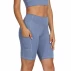 Colanti scurti Yoga Sporty albastru