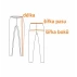 Colanti sport Compress albastru