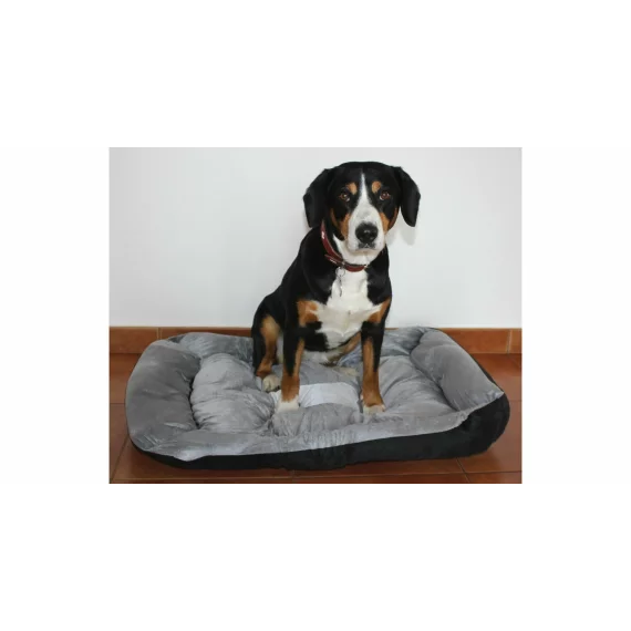Comfy dog bed black