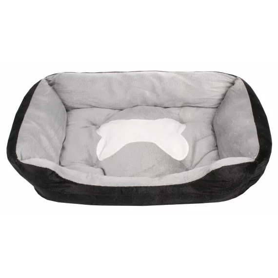 Comfy dog bed black