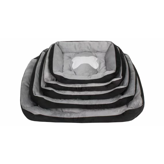 Comfy dog bed black