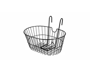 Cos pentru bicicleta Basket Solid, negru