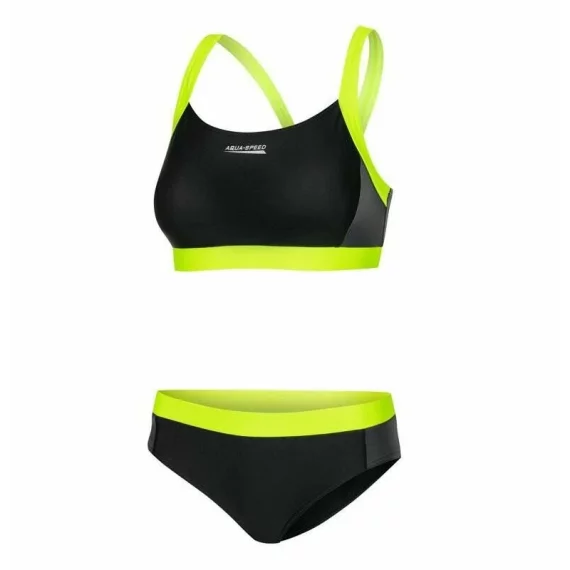 Costum baie femei  Naomi galben