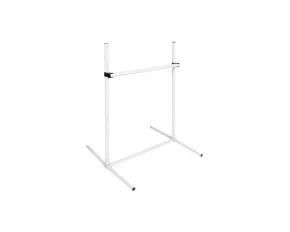 Crossbar agility obstacol pentru caini, alb