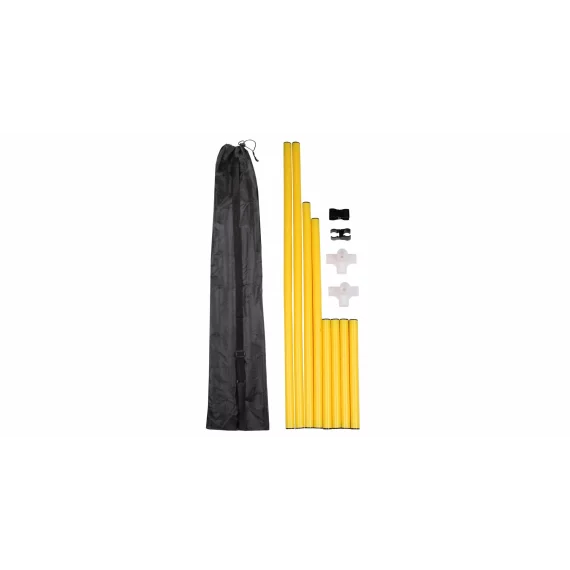 Crossbar agility obstacol pentru caini, galben