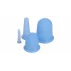 Cups 4Pack silicone hygroscopic tank blue