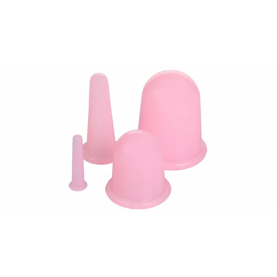 Cups 4Pack silicone hygroscopic tank pink