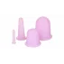 Cups 4Pack silicone hygroscopic tank purple
