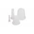 Cups 4Pack silicone hygroscopic tank white