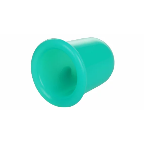 Cups Extra rezervor de silicon higroscopic pentru masaj , verde