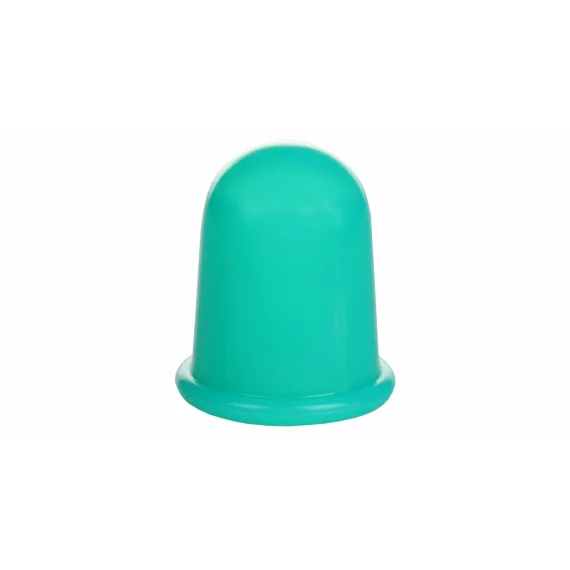 Cups Extra rezervor de silicon higroscopic pentru masaj , verde