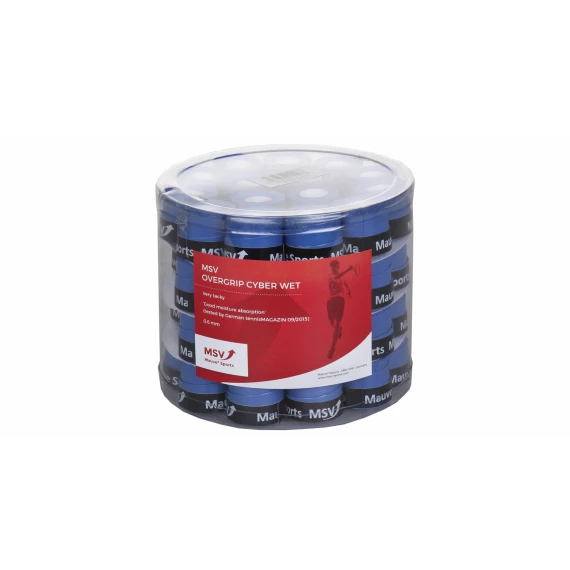 Cyber Wet Overgrip grip 0,6 mm grosime, albastru
