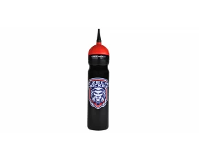 Sticla sport cu pai pentru hochei Czech Lion, negru