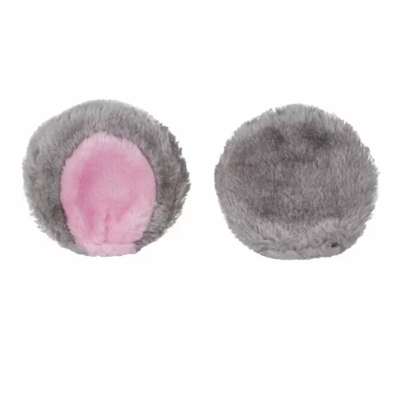 Decoratiune casca Funny Kit roz-gri