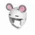 Decoratiune casca Funny Kit roz-gri