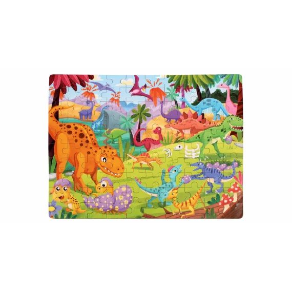 Dinosaurs puzzle dinozauri 100 de piese