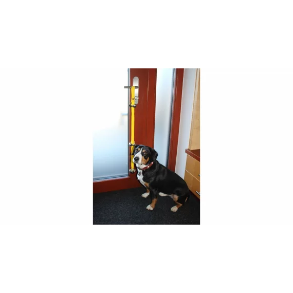 Dogbell funie cu sonerie pentru animale de companie, galben