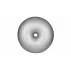 Donut 50 minge de gimnastica, gri