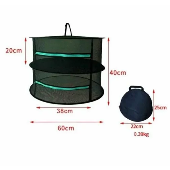 Plasa uscare plante, fructe, flori, ciuperci, Merco Dryer 40, 2 niveluri, 40 x 60cm