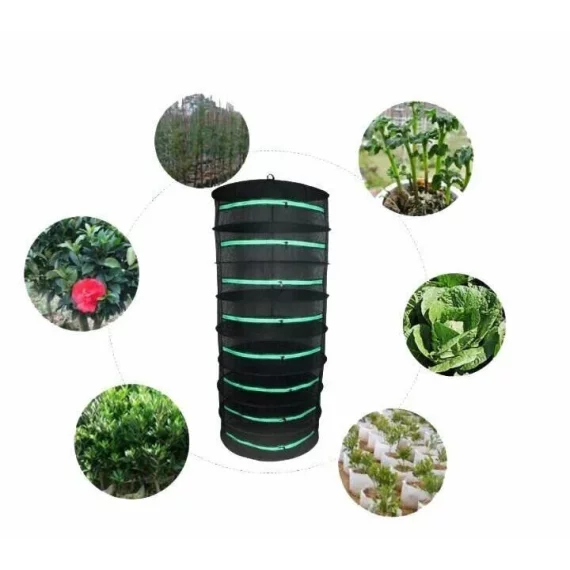 Plasa uscare plante, fructe, flori, ciuperci, Merco Dryer 80, 4 niveluri, 80 x 60cm