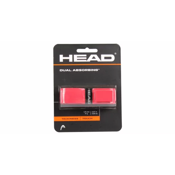Dual Absorbing grip de baza, rosu