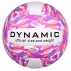 Dynamic minge volei, alb-roz