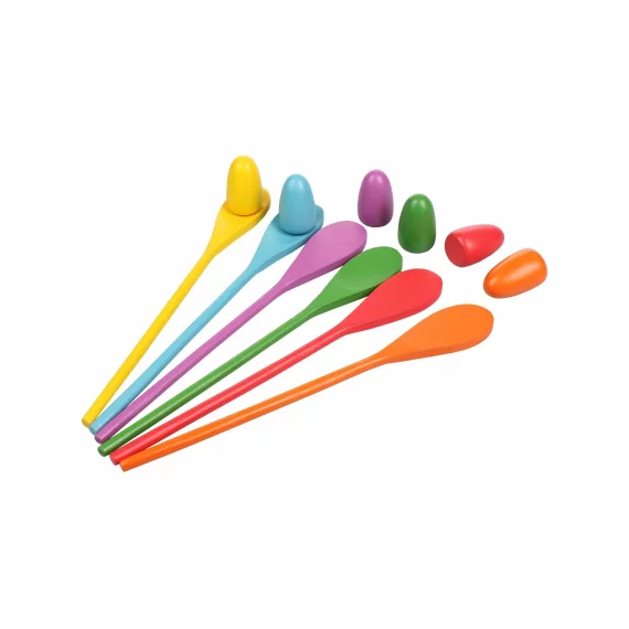 Joc ou si lingura pentru copii Egg and spoon 6