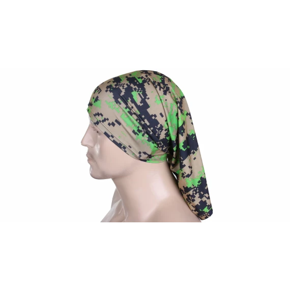 Esarfa multifunctionala Camouflage verde