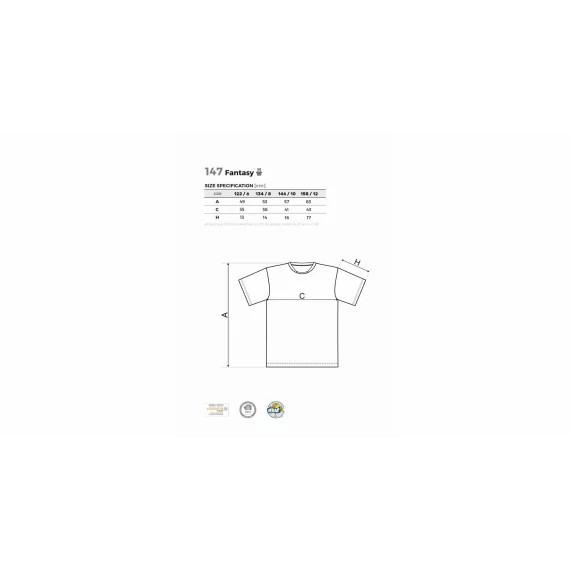 Fantasy kids tricou copii, alb