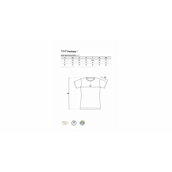 Fantasy tricou pentru femei, alb